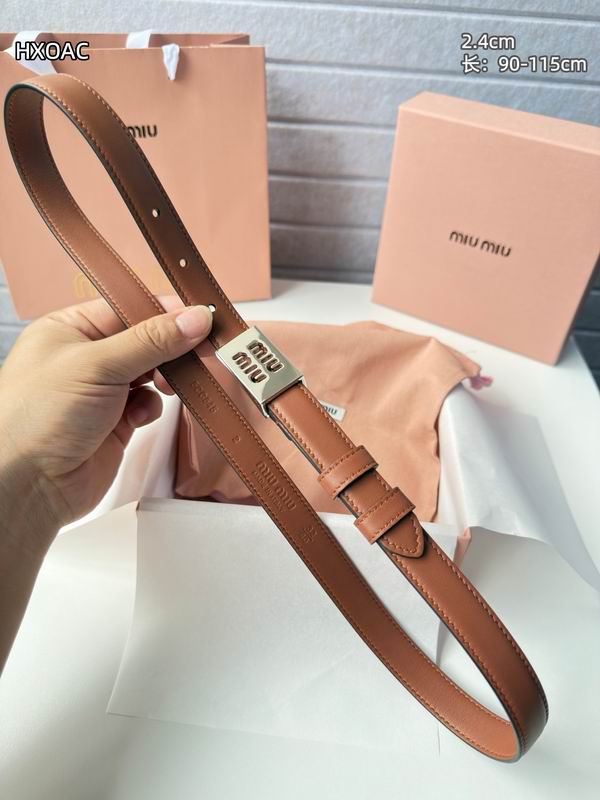 Miumiu belt 24mmX90-115cm 8L (24)