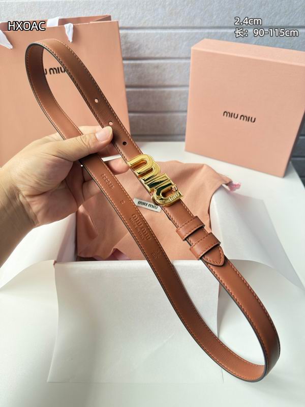 Miumiu belt 24mmX90-115cm 8L (8)