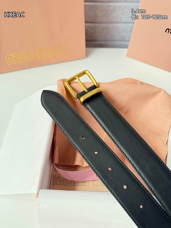 Miumiu belt 34mmX105-125cm 8L (13)