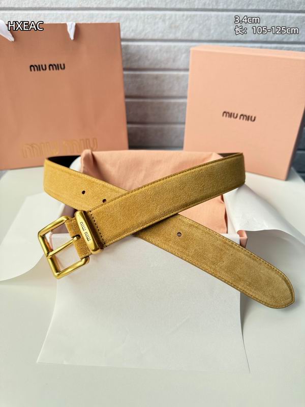 Miumiu belt 34mmX105-125cm 8L (16)