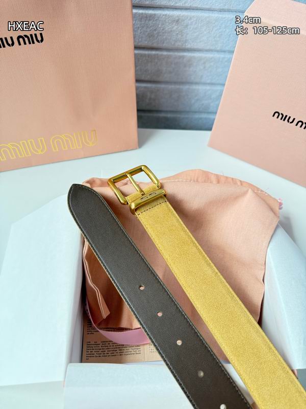 Miumiu belt 34mmX105-125cm 8L (17)