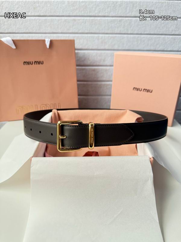 Miumiu belt 34mmX105-125cm 8L (2)