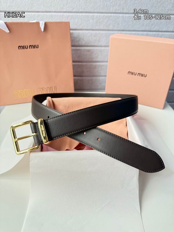 Miumiu belt 34mmX105-125cm 8L (4)