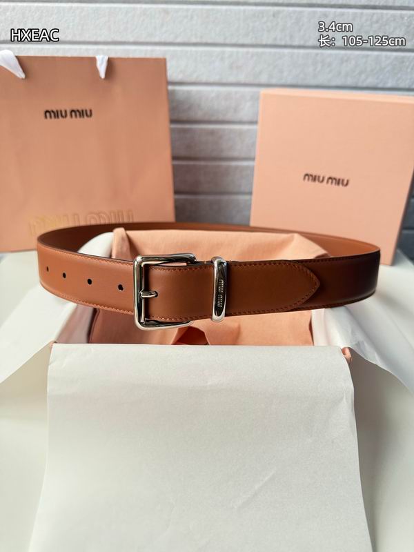 Miumiu belt 34mmX105-125cm 8L (6)