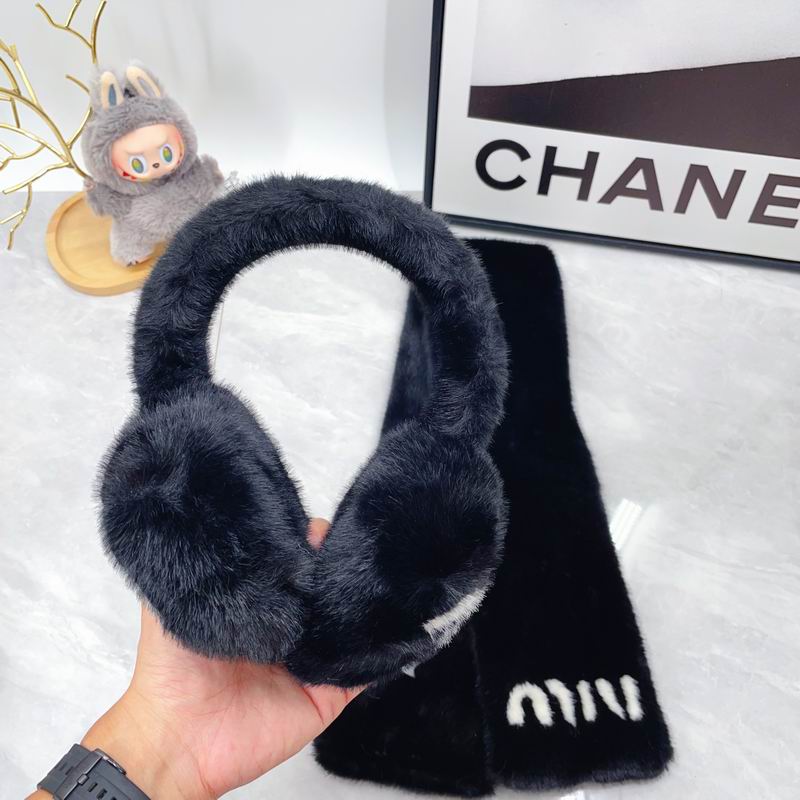 Miumiu scarf earmuff dx (168)
