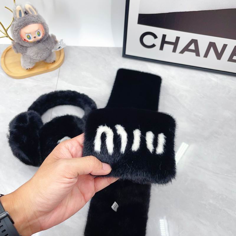 Miumiu scarf earmuff dx (169)