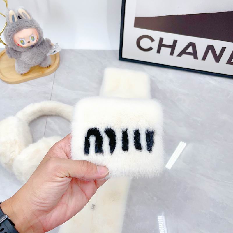 Miumiu scarf earmuff dx (178)