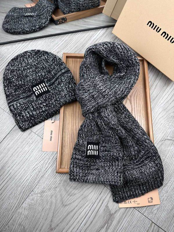 Miumiu scarf hat  hm (10)