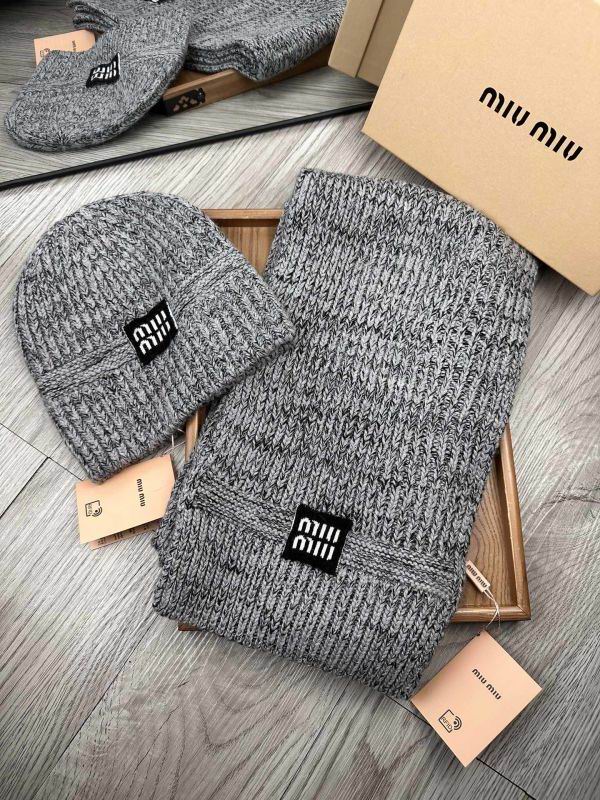 Miumiu scarf hat  hm (15)