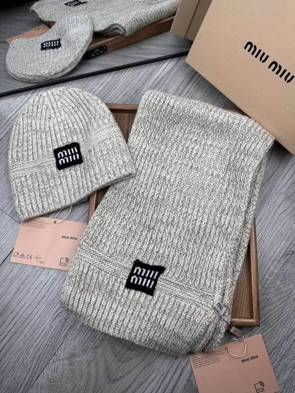 Miumiu scarf hat  hm (19)