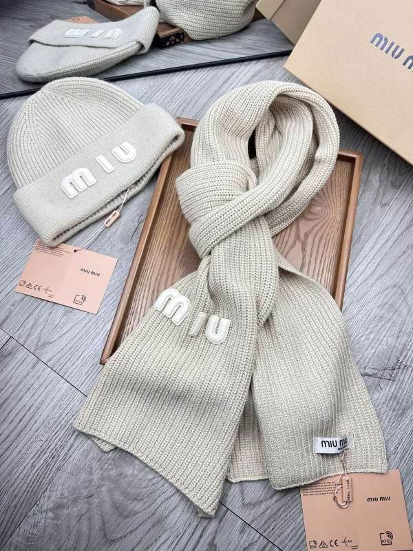 Miumiu scarf hat  hm (21)