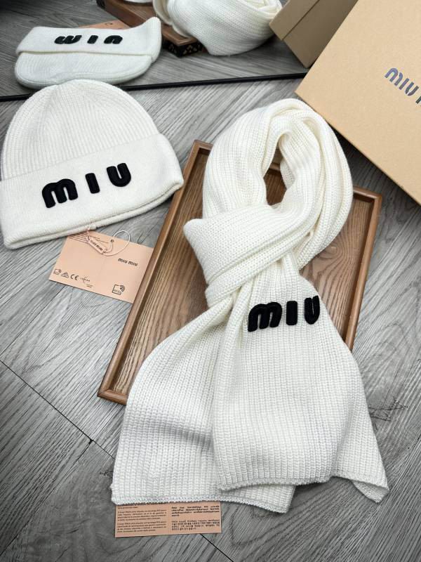 Miumiu scarf hat  hm (22)
