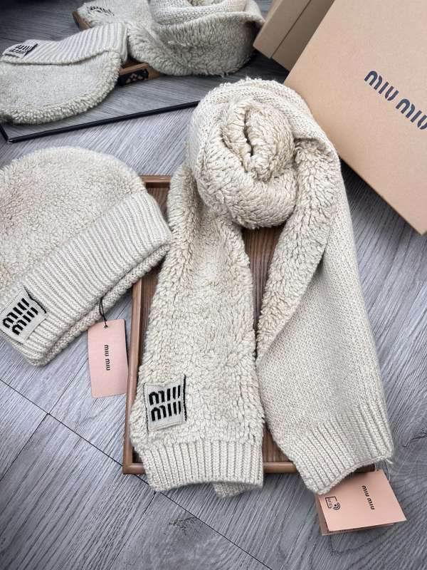 Miumiu scarf hat  hm (30)