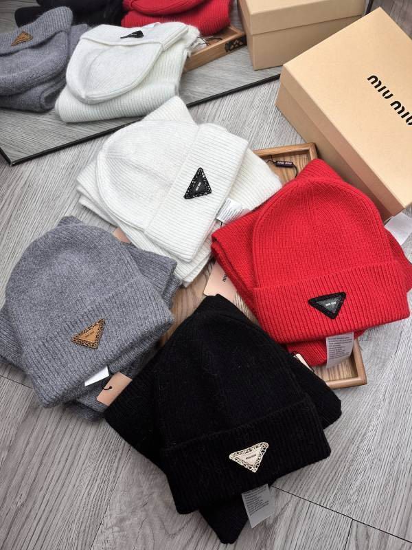 Miumiu scarf hat hm (1)