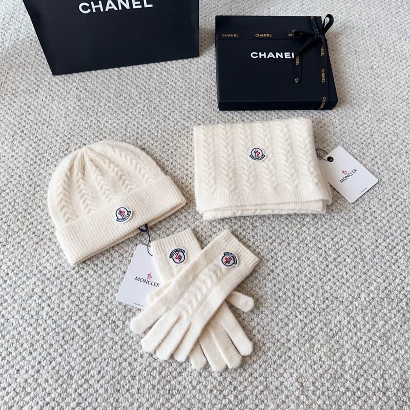 Moncler Scarf Hat Gloves (36)