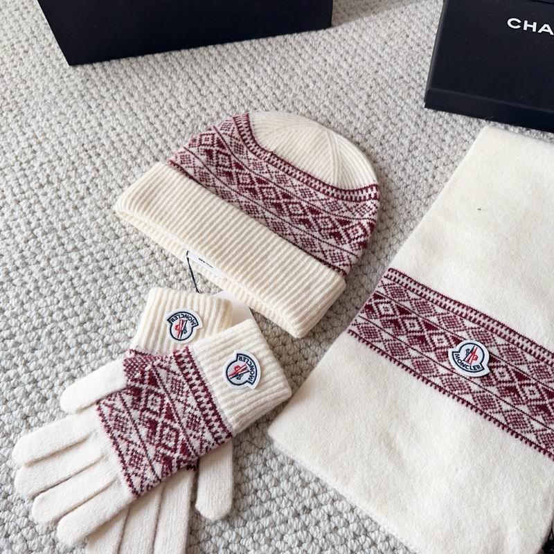 Moncler Scarf Hat Gloves (73)