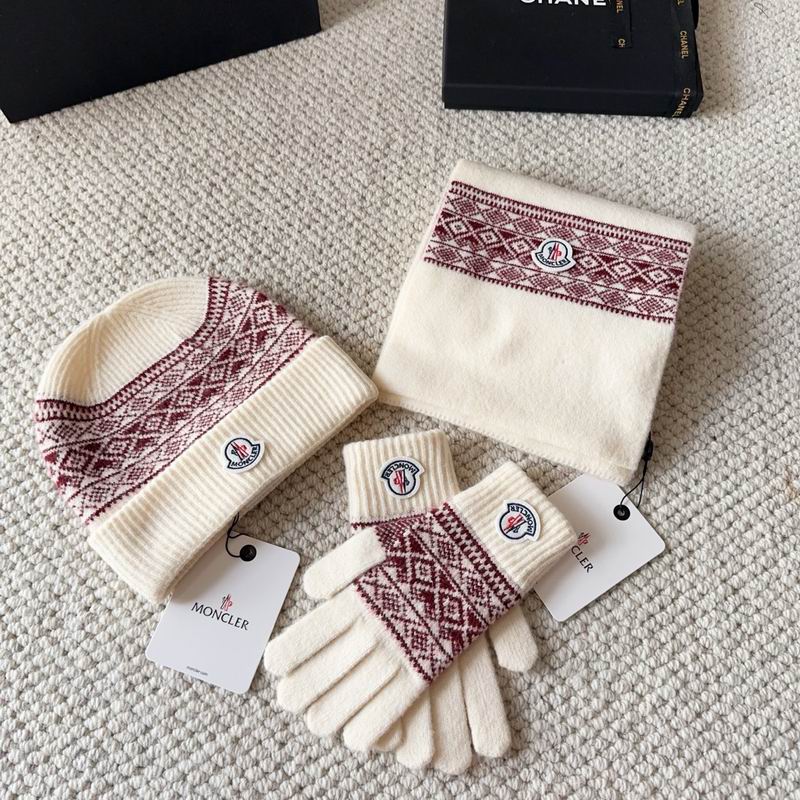 Moncler Scarf Hat Gloves (80)