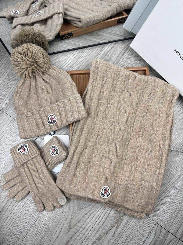 Moncler Scarf Hat Gloves hm (10)