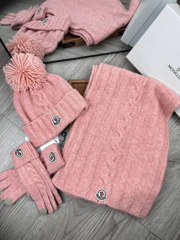 Moncler Scarf Hat Gloves hm (12)