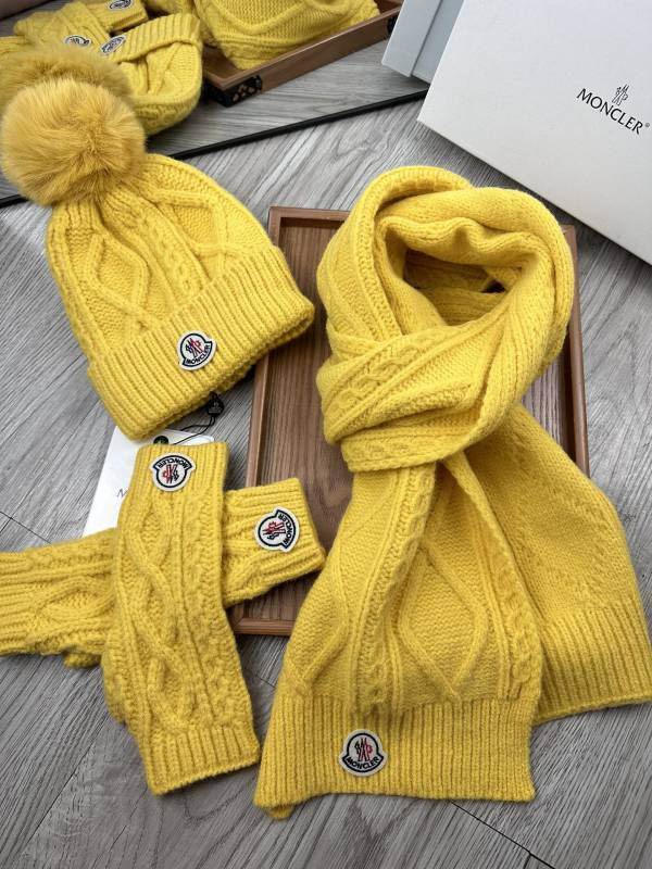 Moncler Scarf Hat Gloves hm (16)
