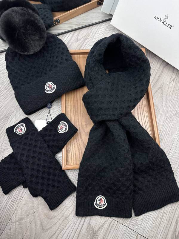 Moncler Scarf Hat Gloves hm (25)