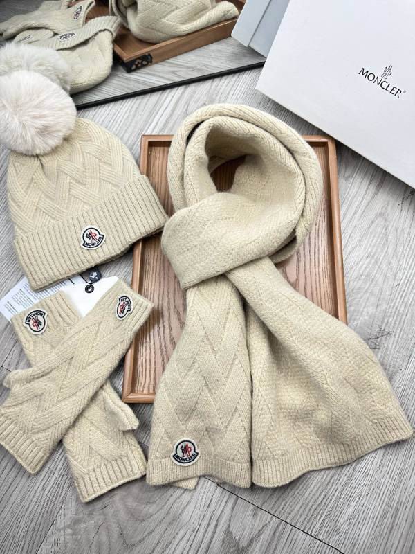 Moncler Scarf Hat Gloves hm (30)