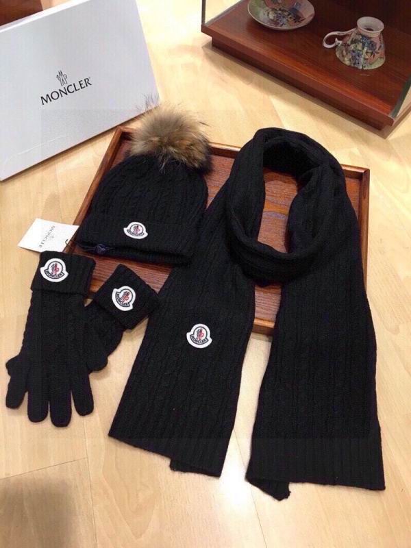 Moncler Scarf Hat Gloves hm (41)