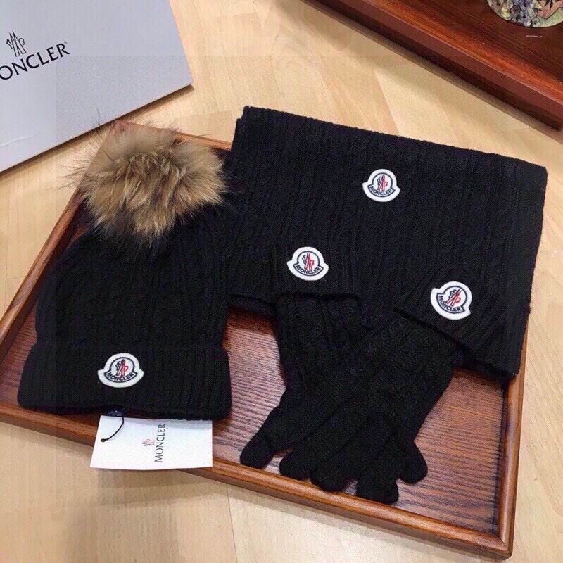 Moncler Scarf Hat Gloves hm (42)