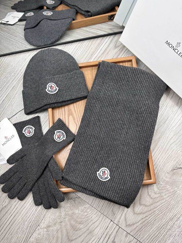 Moncler Scarf Hat Gloves hm (45)