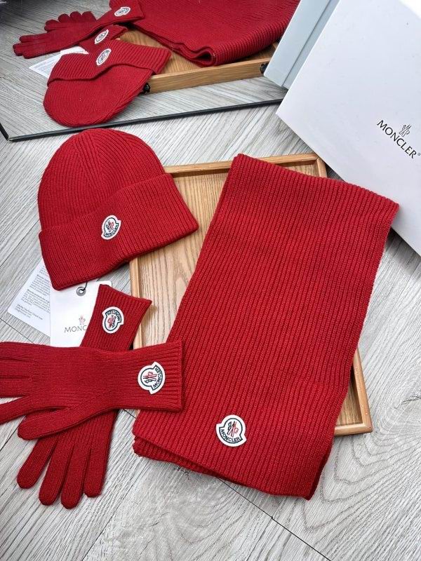 Moncler Scarf Hat Gloves hm (47)