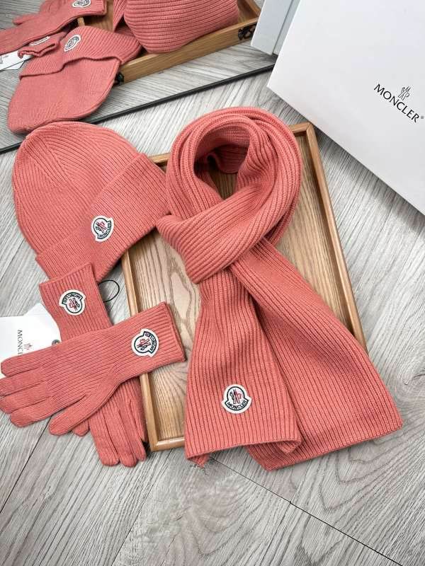 Moncler Scarf Hat Gloves hm (50)