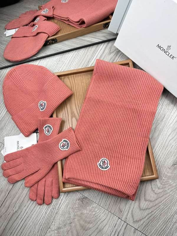Moncler Scarf Hat Gloves hm (51)