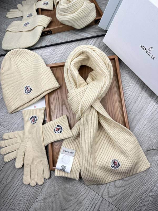 Moncler Scarf Hat Gloves hm (52)