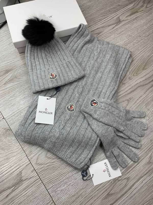 Moncler Scarf Hat Gloves hm (67)
