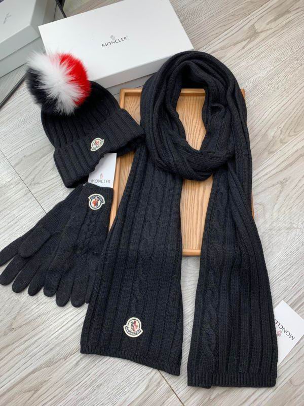 Moncler Scarf Hat Gloves hm (70)