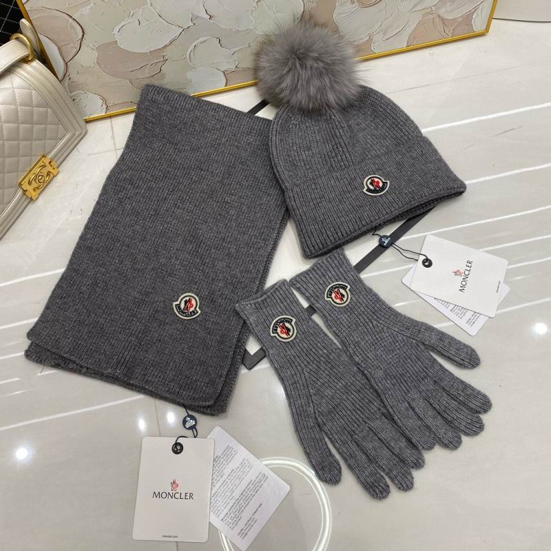 Moncler Scarf Hat Gloves hm (84)