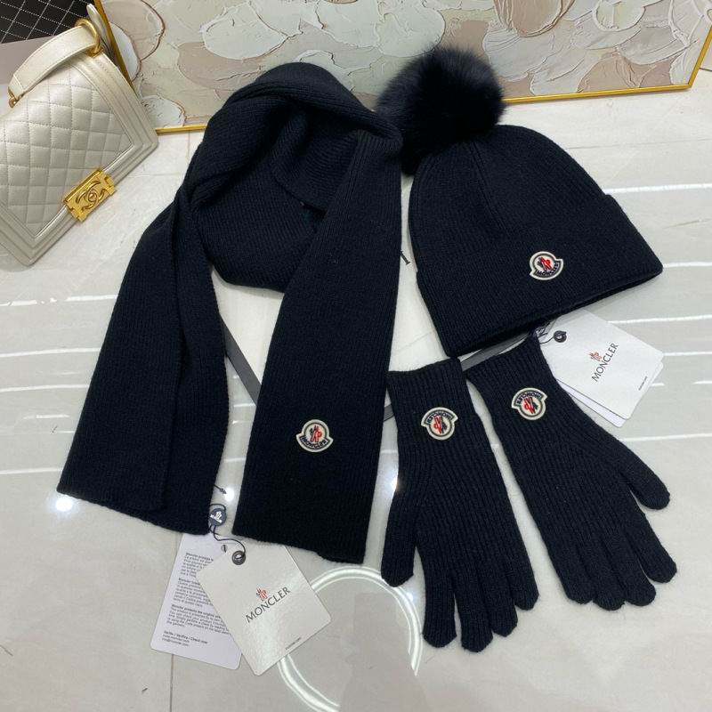 Moncler Scarf Hat Gloves hm (87)