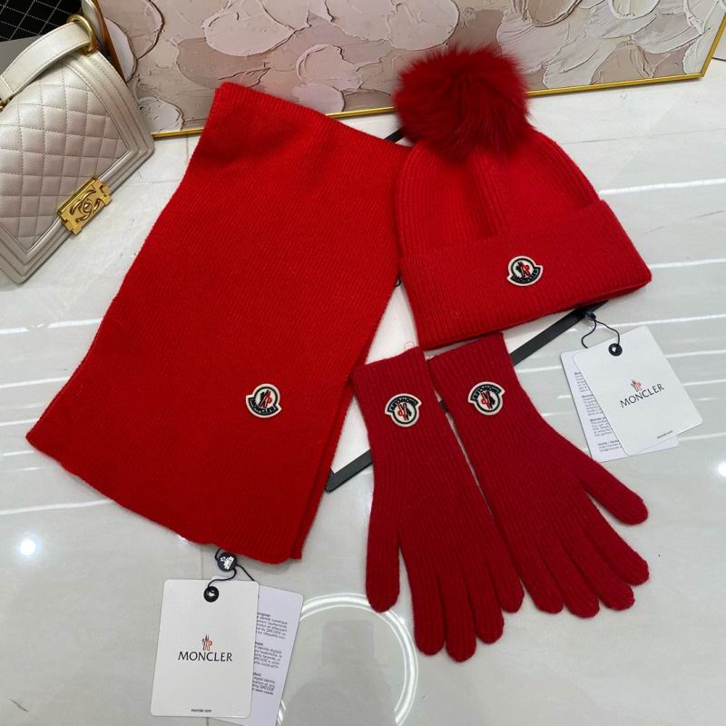Moncler Scarf Hat Gloves hm (88)