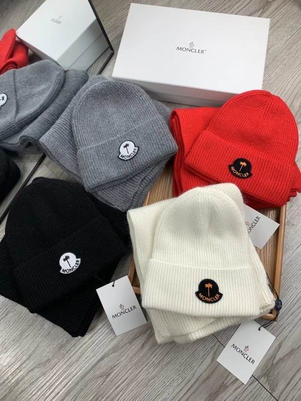 Moncler Scarf Hat hm (136)