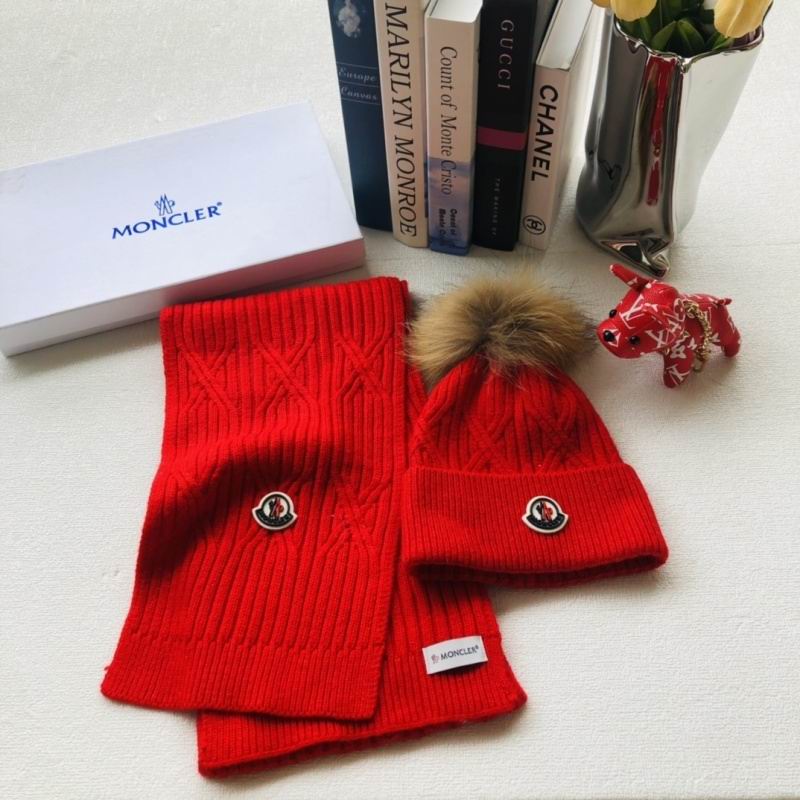 Moncler Scarf Hat hm (167)