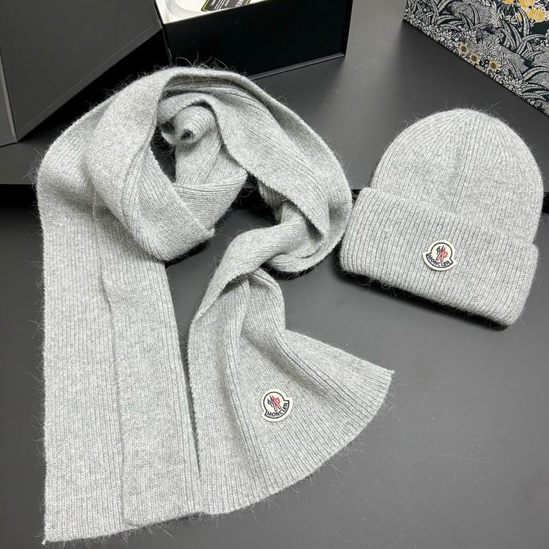 Moncler scarf hat dx (6)