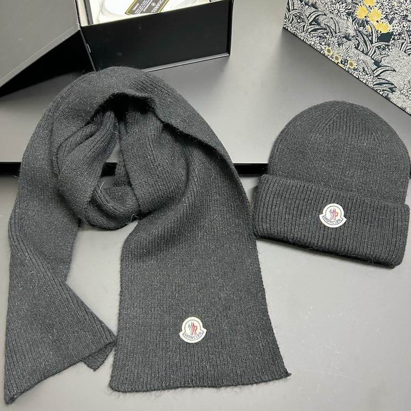 Moncler scarf hat dx (9)