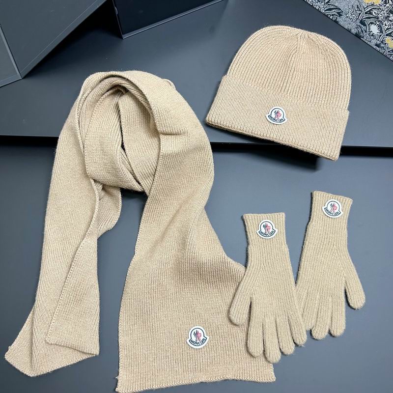 Moncler scarf hat gloves dx (7)