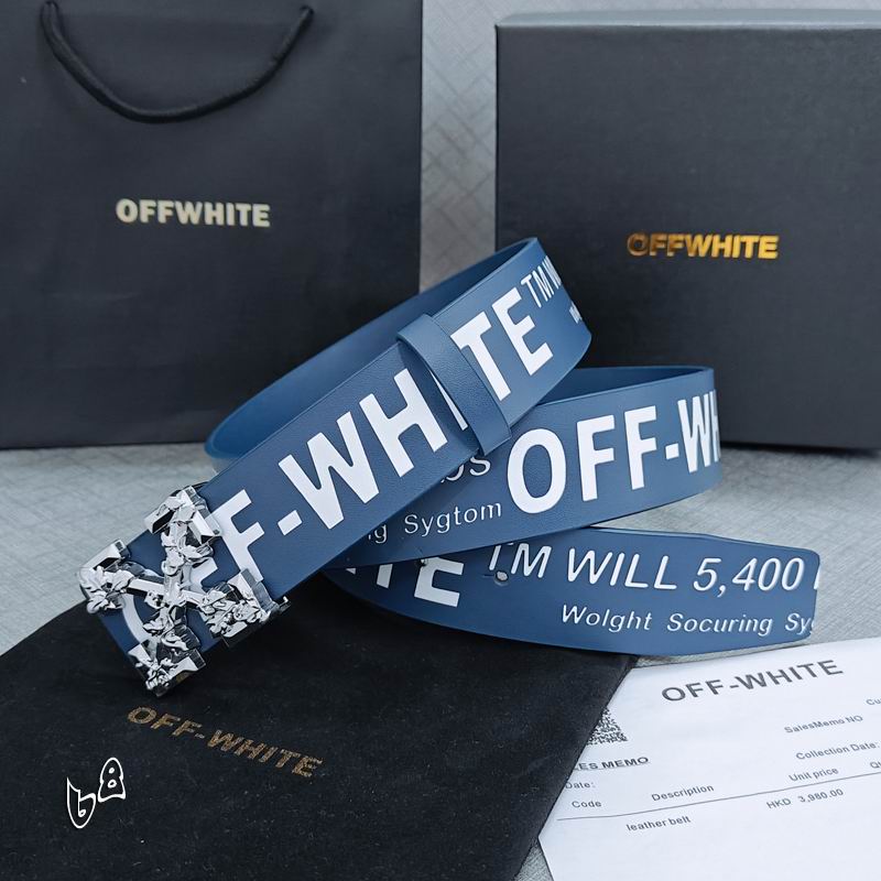 Off White belt 38mmX90-125cm lb (20)