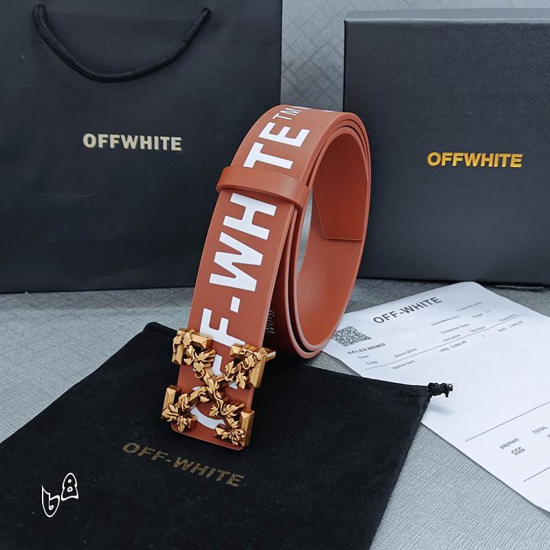 Off White belt 38mmX90-125cm lb (25)