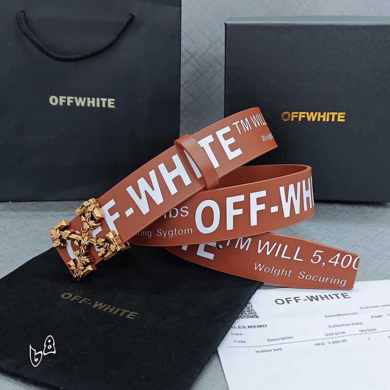 Off White belt 38mmX90-125cm lb (26)