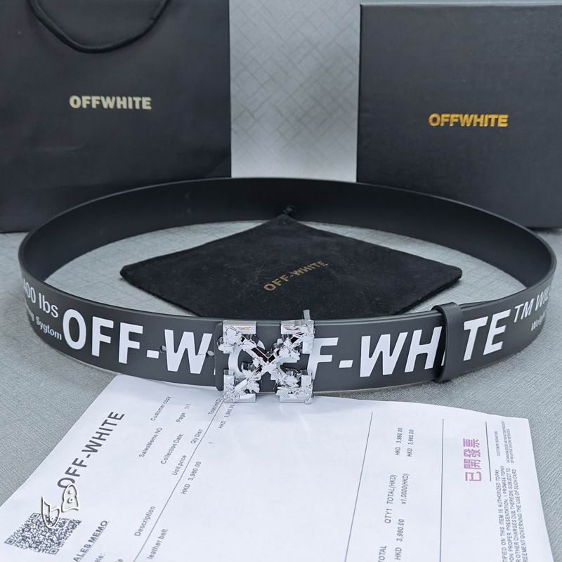 Off White belt 38mmX90-125cm lb (27)