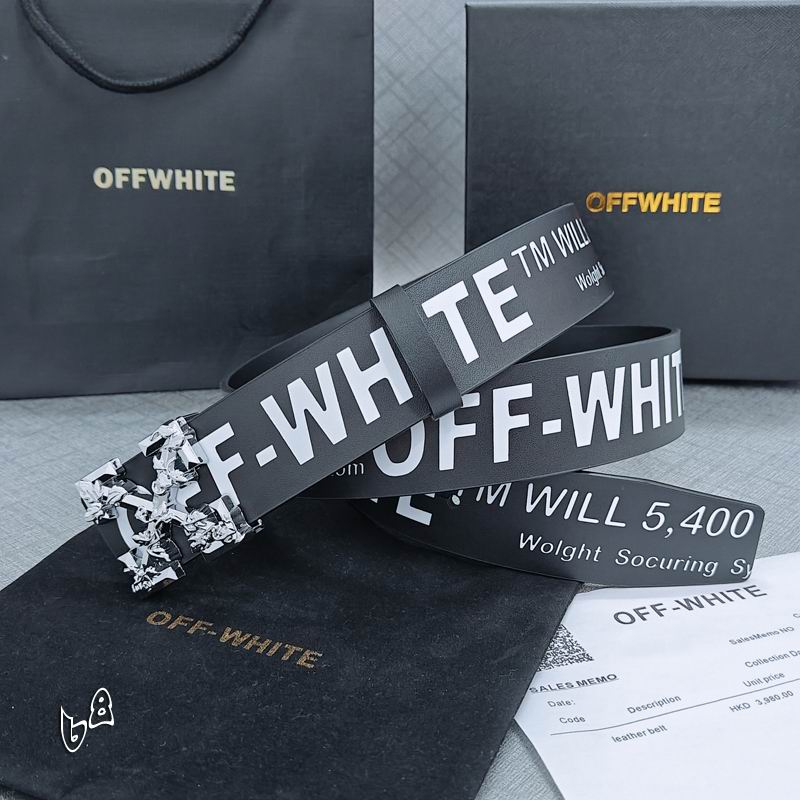 Off White belt 38mmX90-125cm lb (29)