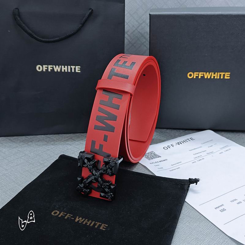 Off White belt 38mmX90-125cm lb (31)