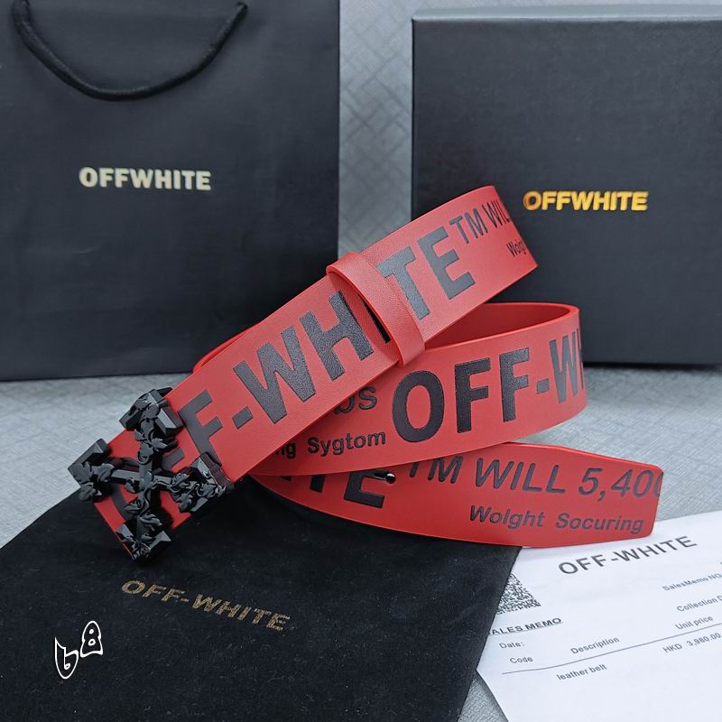 Off White belt 38mmX90-125cm lb (32)